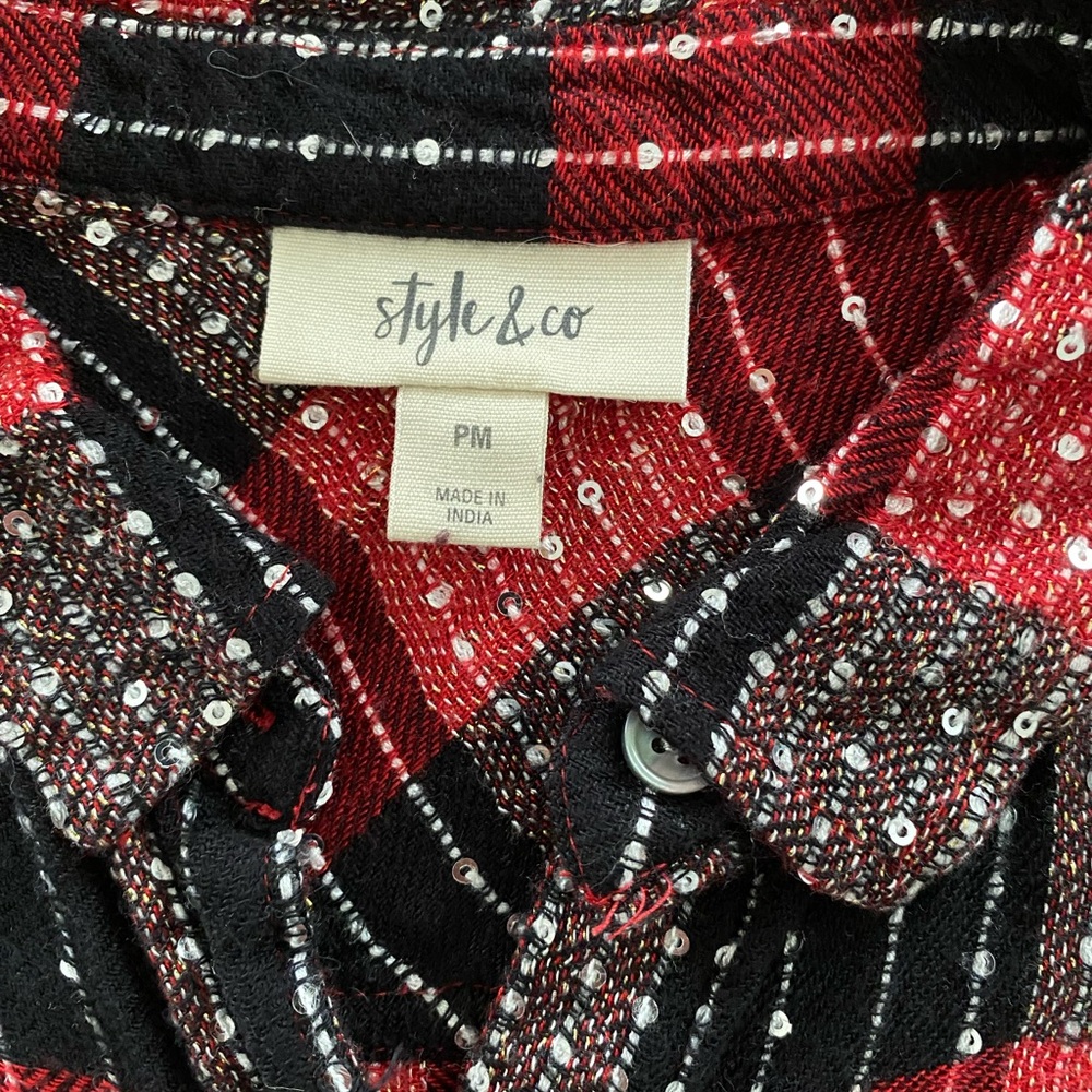 Style & Co ~ Sequence Button Down - image 3